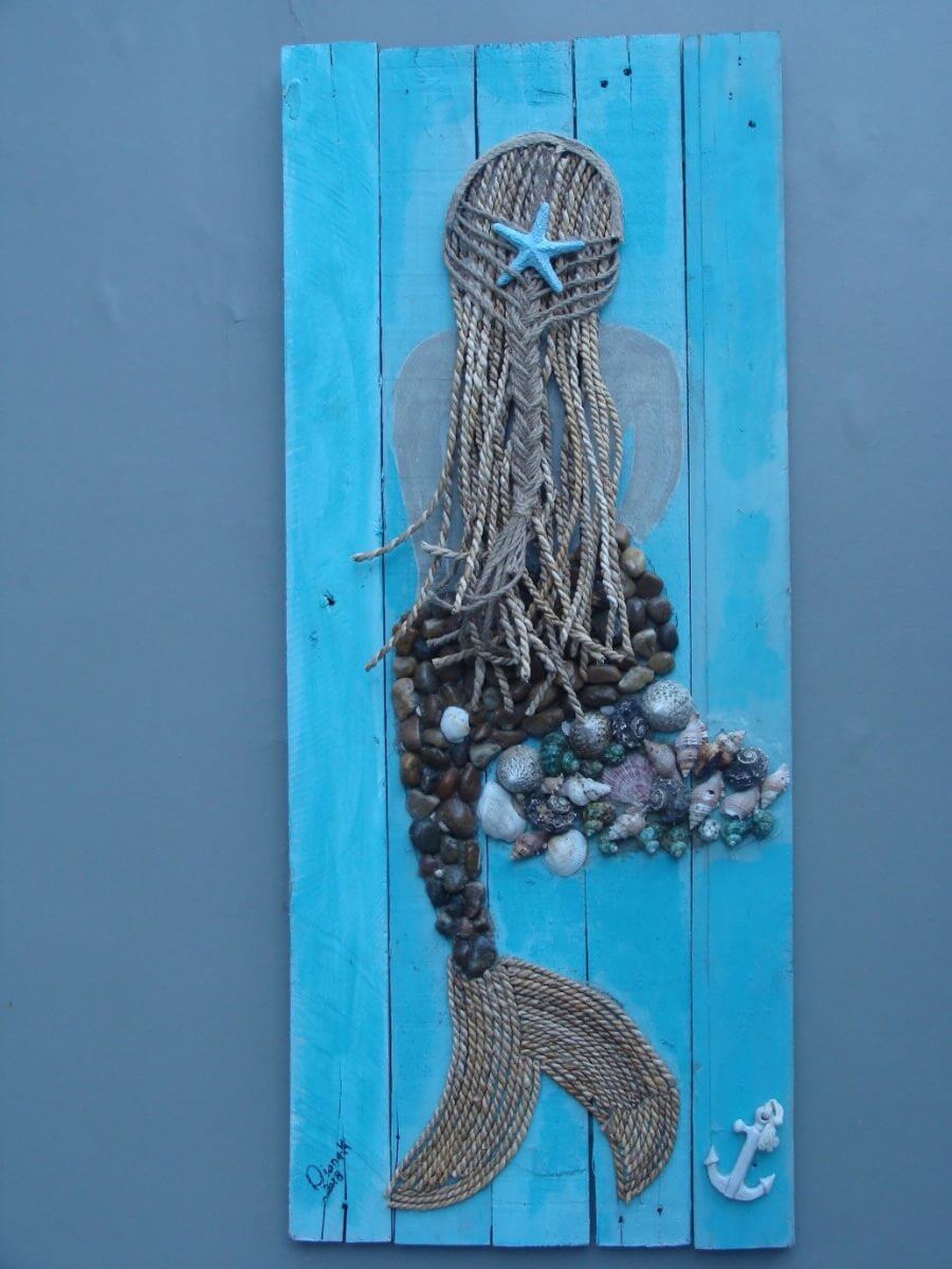 Mermaid Wall Art - Unique DIY Projects at Kridzil